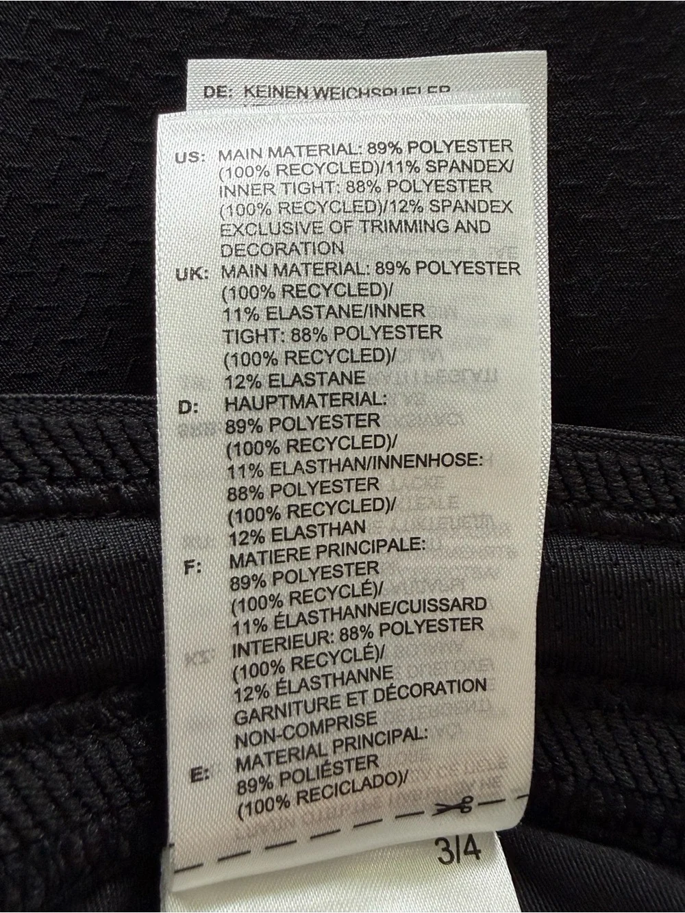 Adidas | 2-In-1 Prime Lift Shorts | Black | Large - Picture 6 of 7
